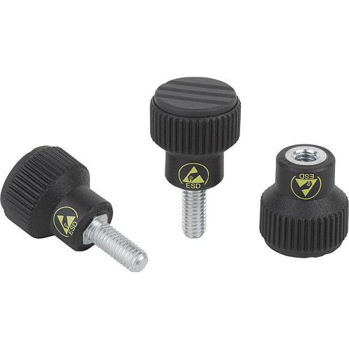 Knurled knob 06092