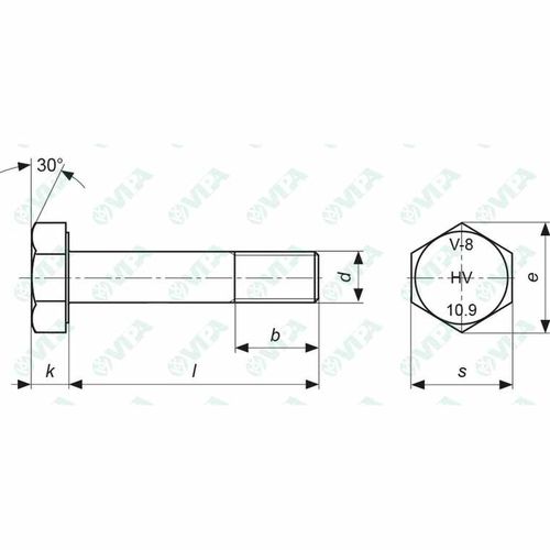 Hexagonal washer-head screw 8056689000338